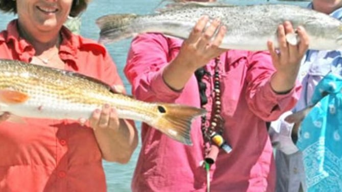 Woody's Sports Center Ladies Powder Puff Fishing Tournament