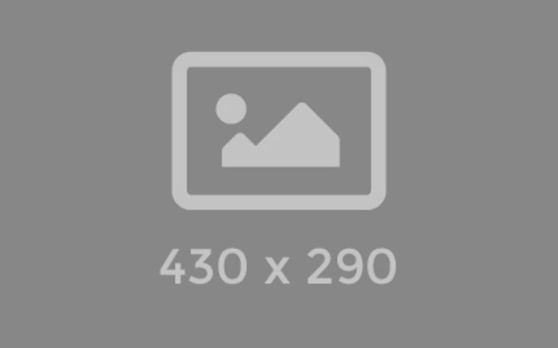 Placeholder image icon with 430 x 290 dimensions